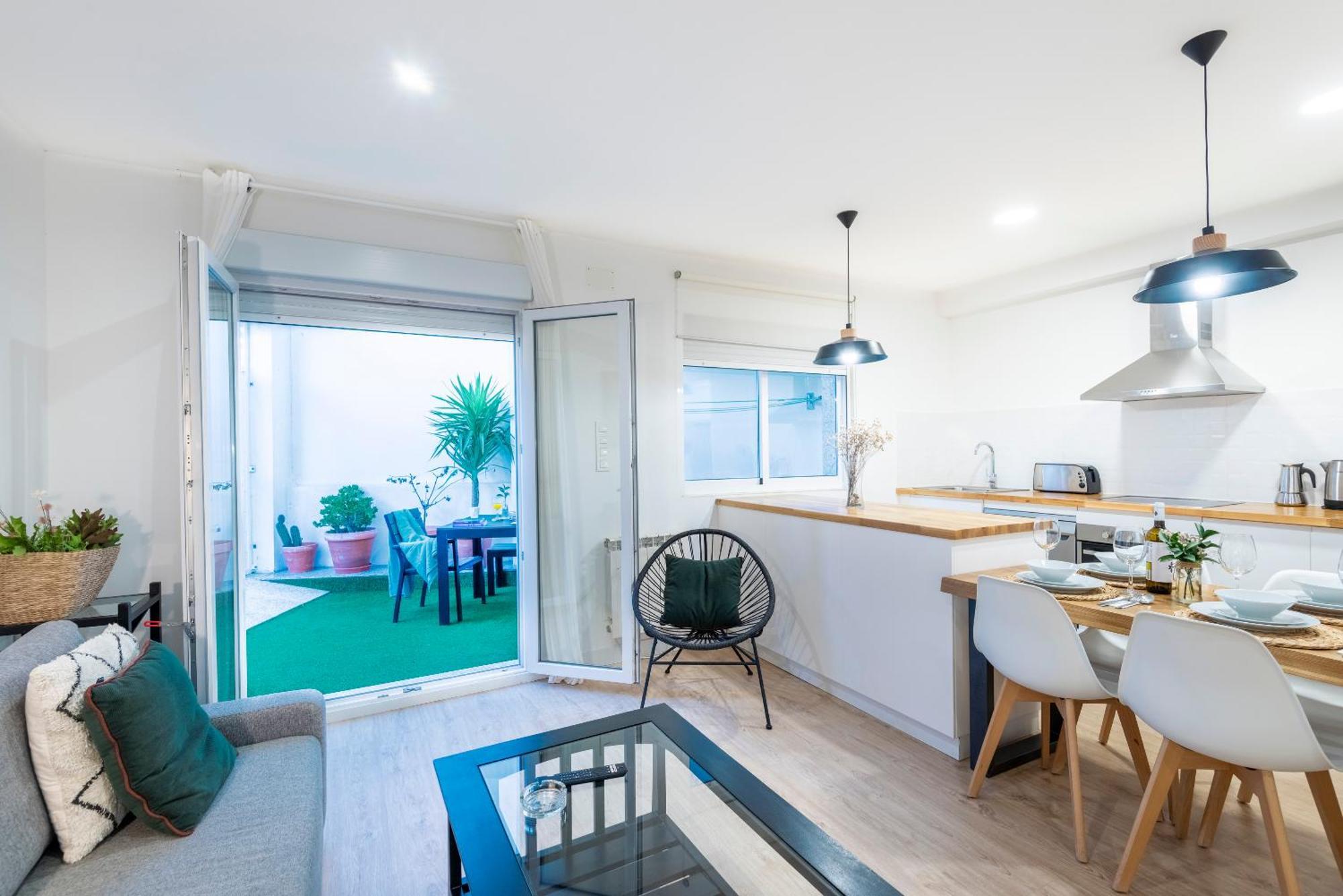 Apartamento A 140 M Playa Canelinas- 2 Habit. 4-6 Pax Sanxenxo Luaran gambar
