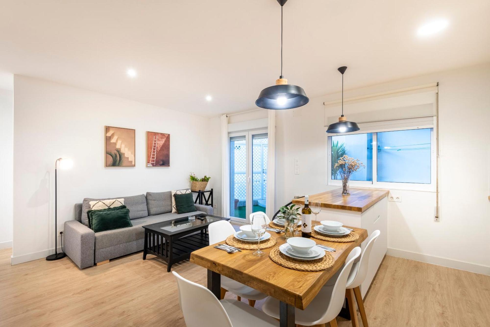 Apartamento A 140 M Playa Canelinas- 2 Habit. 4-6 Pax Sanxenxo Luaran gambar
