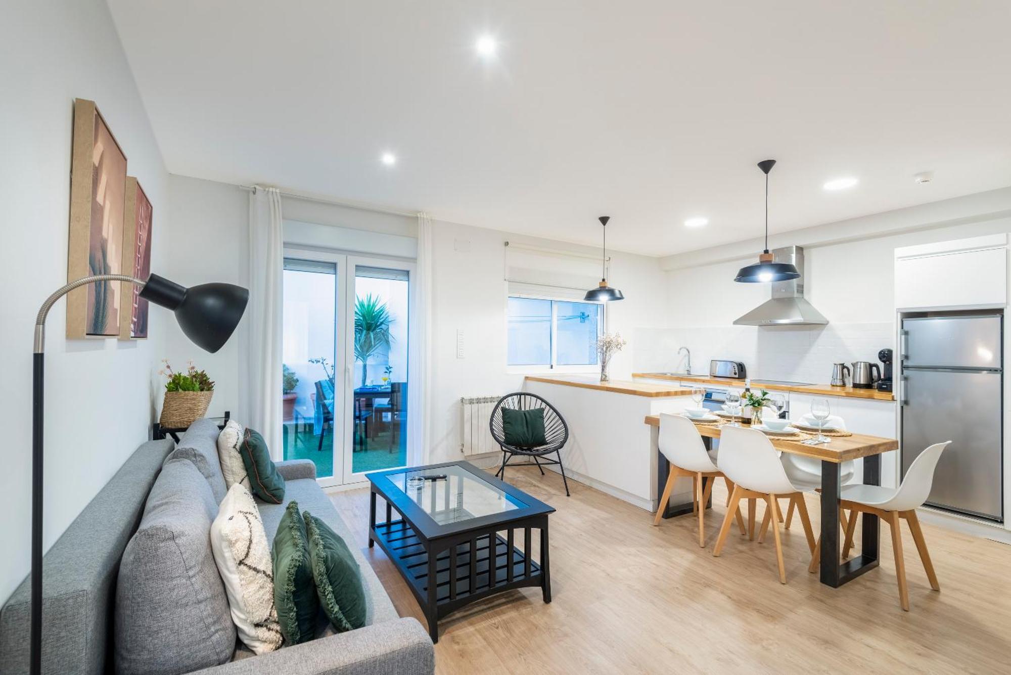 Apartamento A 140 M Playa Canelinas- 2 Habit. 4-6 Pax Sanxenxo Luaran gambar